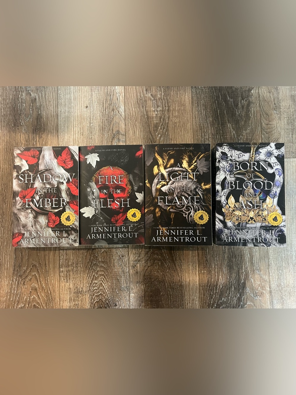 Flesh and Fire Series by Jennifer L. Armentrout